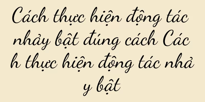 Cách thực hiện động tác nhảy bật đúng cách Cách thực hiện động tác nhảy bật