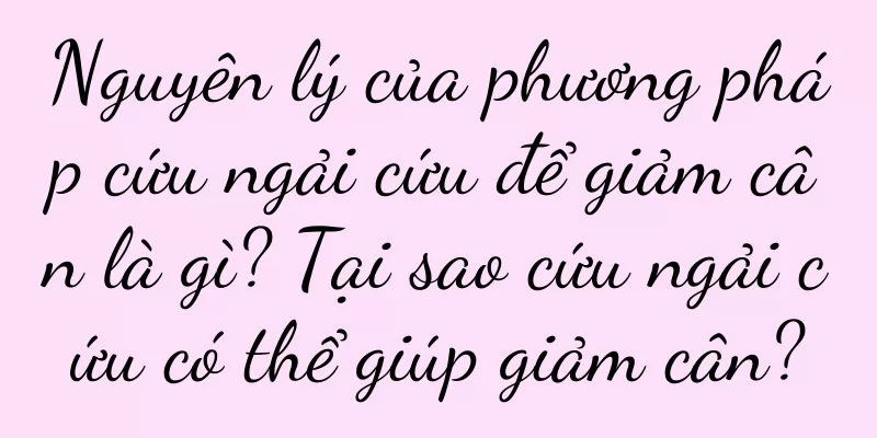 Nguyên lý của phương pháp cứu ngải cứu để giảm cân là gì? Tại sao cứu ngải cứu có thể giúp giảm cân?