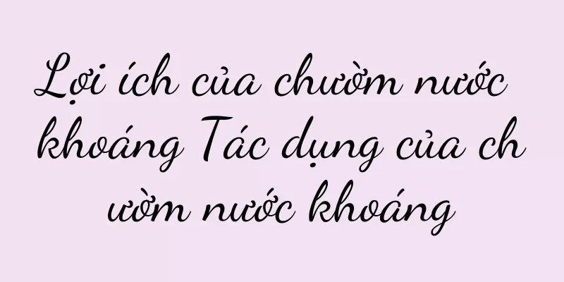 Lợi ích của chườm nước khoáng Tác dụng của chườm nước khoáng