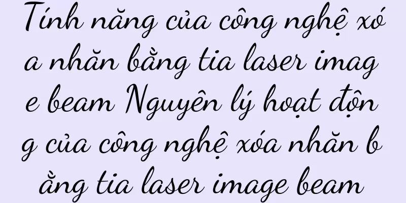Tính năng của công nghệ xóa nhăn bằng tia laser image beam Nguyên lý hoạt động của công nghệ xóa nhăn bằng tia laser image beam