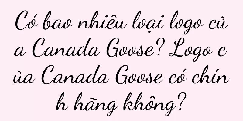 Có bao nhiêu loại logo của Canada Goose? Logo của Canada Goose có chính hãng không?