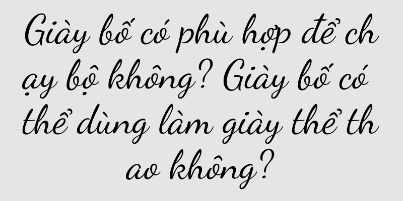 Giày bố có phù hợp để chạy bộ không? Giày bố có thể dùng làm giày thể thao không?