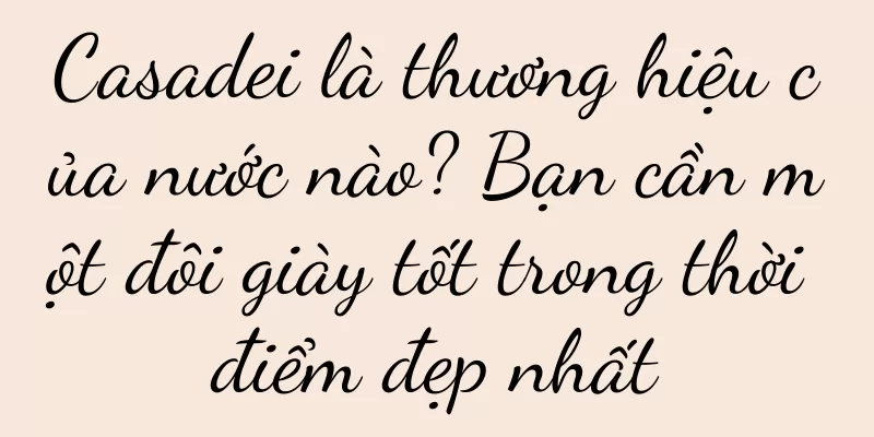 Casadei là thương hiệu của nước nào? Bạn cần một đôi giày tốt trong thời điểm đẹp nhất