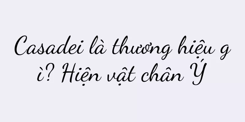 Casadei là thương hiệu gì? Hiện vật chân Ý