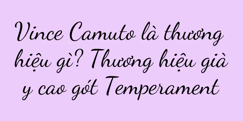 Vince Camuto là thương hiệu gì? Thương hiệu giày cao gót Temperament