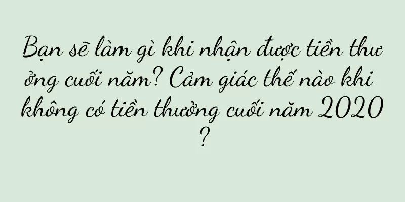 Bạn sẽ làm gì khi nhận được tiền thưởng cuối năm? Cảm giác thế nào khi không có tiền thưởng cuối năm 2020?