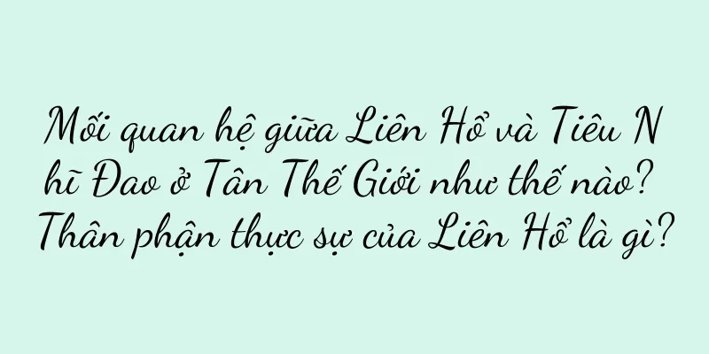 Mối quan hệ giữa Liên Hổ và Tiêu Nhĩ Đao ở Tân Thế Giới như thế nào? Thân phận thực sự của Liên Hổ là gì?