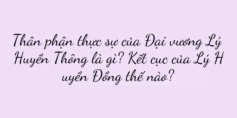 Thân phận thực sự của Đại vương Lý Huyền Thông là gì? Kết cục của Lý Huyền Đồng thế nào?