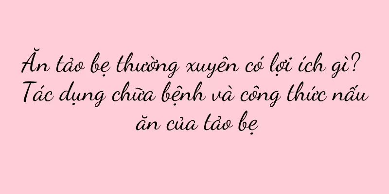 Ăn tảo bẹ thường xuyên có lợi ích gì? Tác dụng chữa bệnh và công thức nấu ăn của tảo bẹ