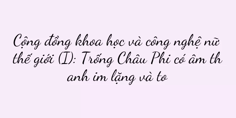 Cộng đồng khoa học và công nghệ nữ thế giới (I): Trống Châu Phi có âm thanh im lặng và to