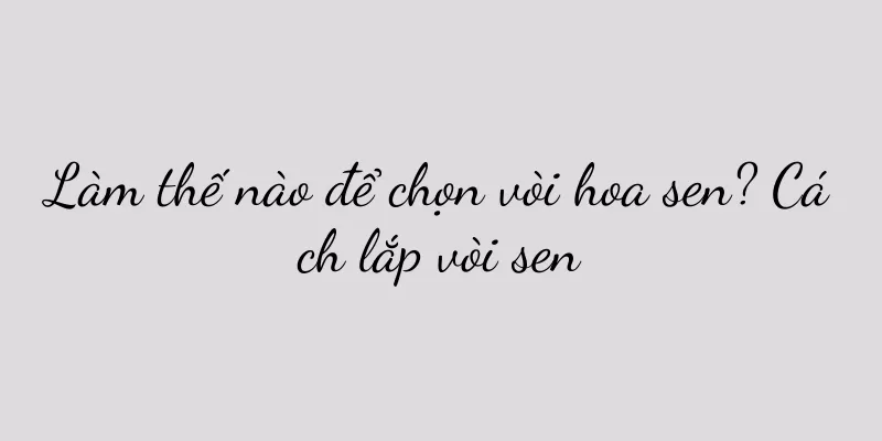 Làm thế nào để chọn vòi hoa sen? Cách lắp vòi sen