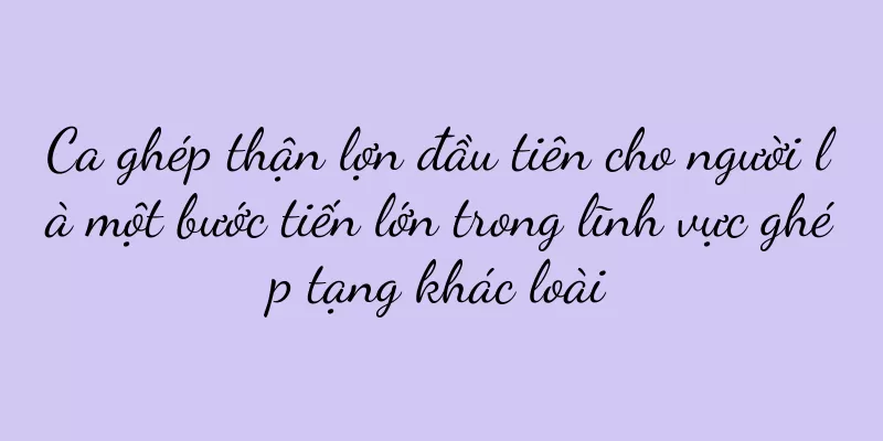 Ca ghép thận lợn đầu tiên cho người là một bước tiến lớn trong lĩnh vực ghép tạng khác loài