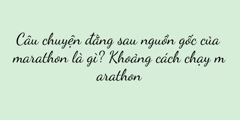 Câu chuyện đằng sau nguồn gốc của marathon là gì? Khoảng cách chạy marathon