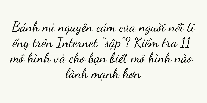 Bánh mì nguyên cám của người nổi tiếng trên Internet “sập”? Kiểm tra 11 mô hình và cho bạn biết mô hình nào lành mạnh hơn