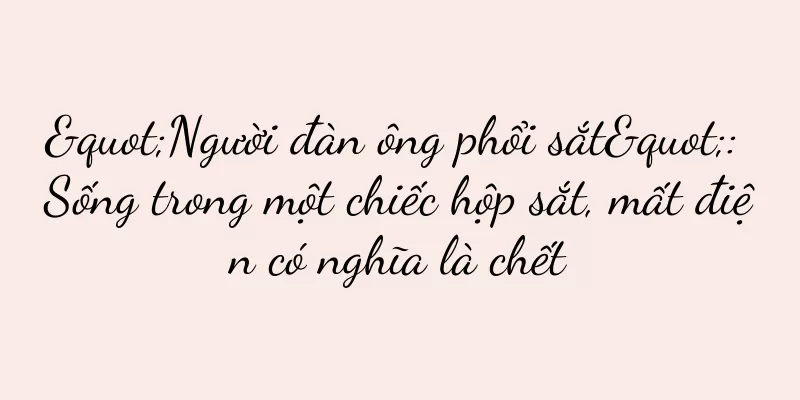 "Người đàn ông phổi sắt": Sống trong một chiếc hộp sắt, mất điện có nghĩa là chết