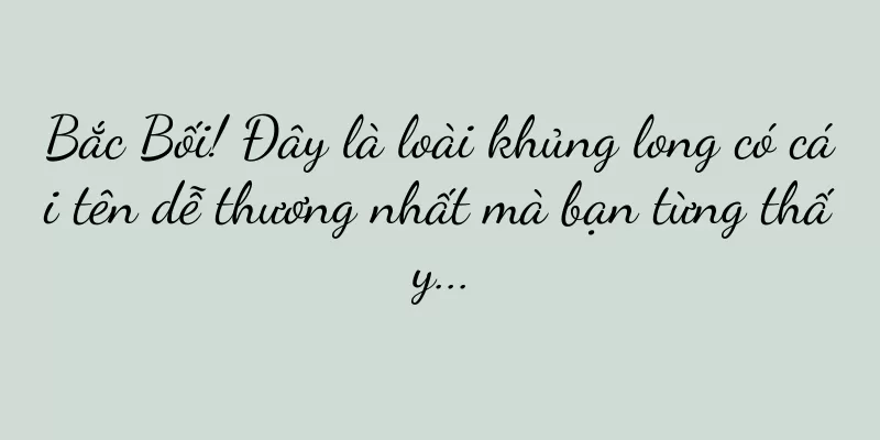 Bắc Bối! Đây là loài khủng long có cái tên dễ thương nhất mà bạn từng thấy...