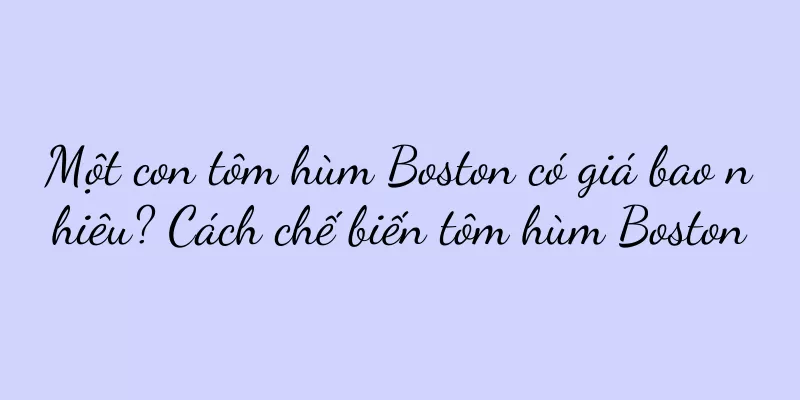 Một con tôm hùm Boston có giá bao nhiêu? Cách chế biến tôm hùm Boston
