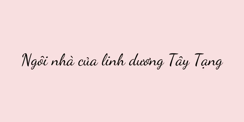 Ngôi nhà của linh dương Tây Tạng