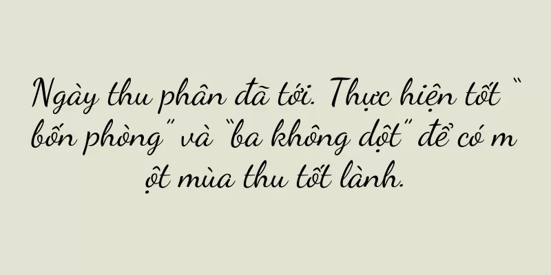 Ngày thu phân đã tới. Thực hiện tốt “bốn phòng” và “ba không dột” để có một mùa thu tốt lành.
