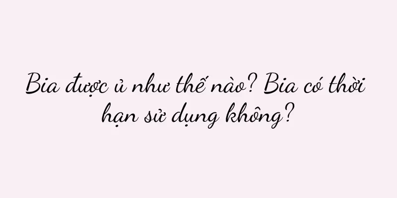 Bia được ủ như thế nào? Bia có thời hạn sử dụng không?