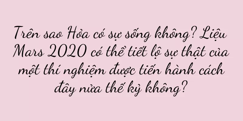 Trên sao Hỏa có sự sống không? Liệu Mars 2020 có thể tiết lộ sự thật của một thí nghiệm được tiến hành cách đây nửa thế kỷ không?