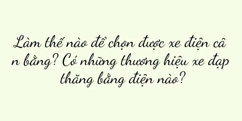 Làm thế nào để chọn được xe điện cân bằng? Có những thương hiệu xe đạp thăng bằng điện nào?