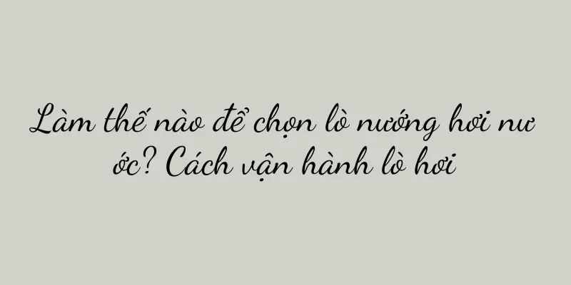 Làm thế nào để chọn lò nướng hơi nước? Cách vận hành lò hơi