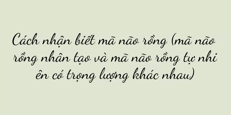 Cách nhận biết mã não rồng (mã não rồng nhân tạo và mã não rồng tự nhiên có trọng lượng khác nhau)