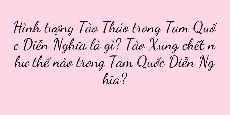 Hình tượng Tào Tháo trong Tam Quốc Diễn Nghĩa là gì? Tào Xung chết như thế nào trong Tam Quốc Diễn Nghĩa?
