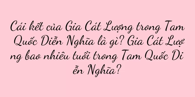 Cái kết của Gia Cát Lượng trong Tam Quốc Diễn Nghĩa là gì? Gia Cát Lượng bao nhiêu tuổi trong Tam Quốc Diễn Nghĩa?