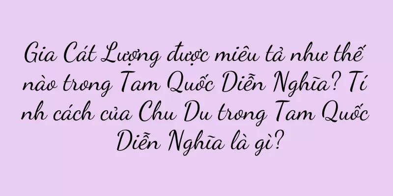 Gia Cát Lượng được miêu tả như thế nào trong Tam Quốc Diễn Nghĩa? Tính cách của Chu Du trong Tam Quốc Diễn Nghĩa là gì?