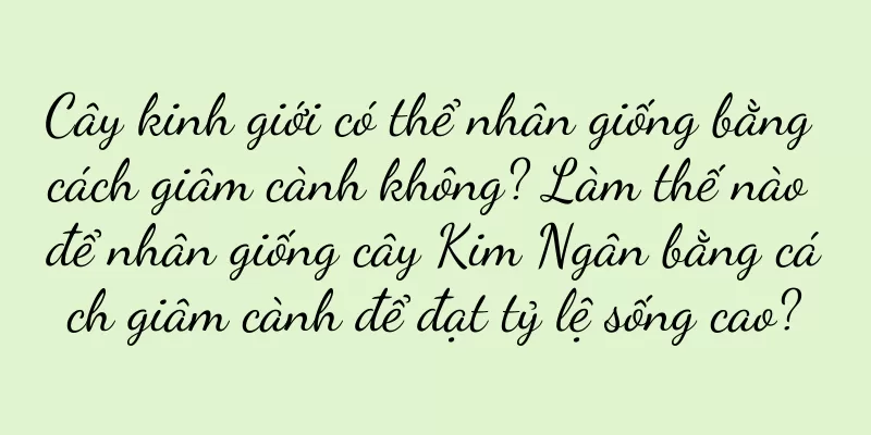 Cây kinh giới có thể nhân giống bằng cách giâm cành không? Làm thế nào để nhân giống cây Kim Ngân bằng cách giâm cành để đạt tỷ lệ sống cao?
