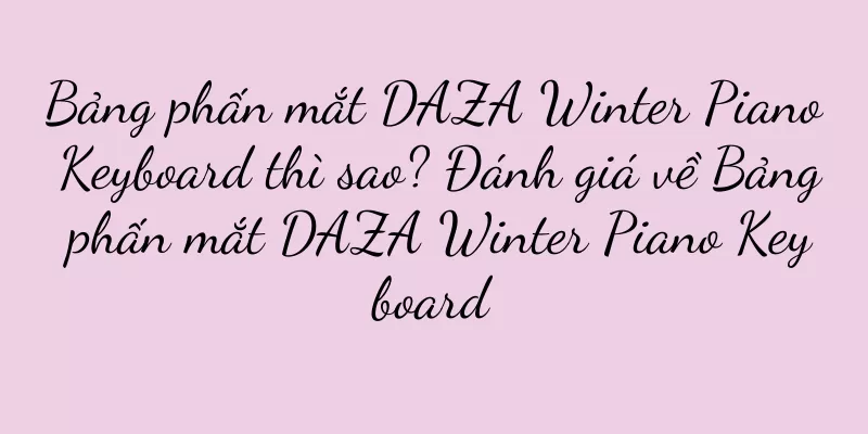 Bảng phấn mắt DAZA Winter Piano Keyboard thì sao? Đánh giá về Bảng phấn mắt DAZA Winter Piano Keyboard