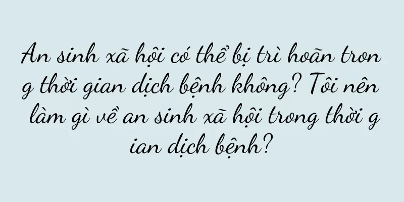 An sinh xã hội có thể bị trì hoãn trong thời gian dịch bệnh không? Tôi nên làm gì về an sinh xã hội trong thời gian dịch bệnh?