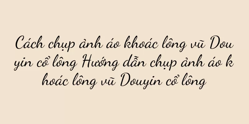 Cách chụp ảnh áo khoác lông vũ Douyin cổ lông Hướng dẫn chụp ảnh áo khoác lông vũ Douyin cổ lông