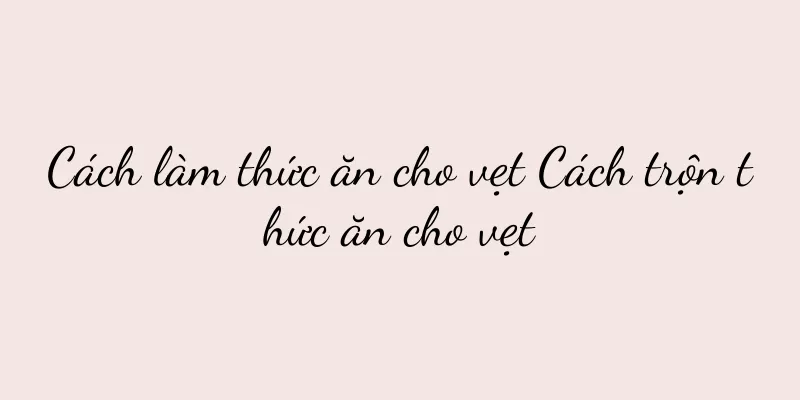Cách làm thức ăn cho vẹt Cách trộn thức ăn cho vẹt