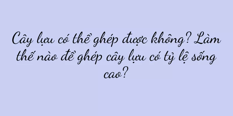 Cây lựu có thể ghép được không? Làm thế nào để ghép cây lựu có tỷ lệ sống cao?