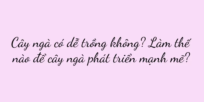 Cây ngà có dễ trồng không? Làm thế nào để cây ngà phát triển mạnh mẽ?