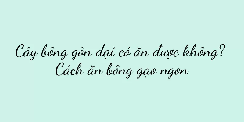 Cây bông gòn dại có ăn được không? Cách ăn bông gạo ngon