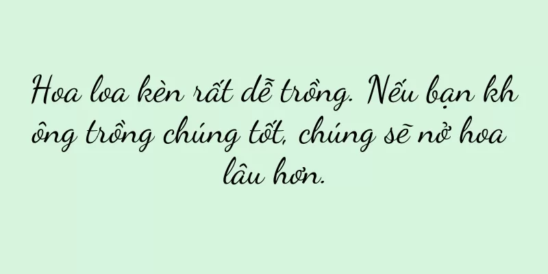 Hoa loa kèn rất dễ trồng. Nếu bạn không trồng chúng tốt, chúng sẽ nở hoa lâu hơn.