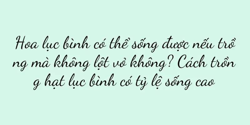 Hoa lục bình có thể sống được nếu trồng mà không lột vỏ không? Cách trồng hạt lục bình có tỷ lệ sống cao