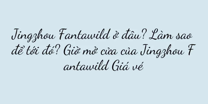 Jingzhou Fantawild ở đâu? Làm sao để tới đó? Giờ mở cửa của Jingzhou Fantawild Giá vé