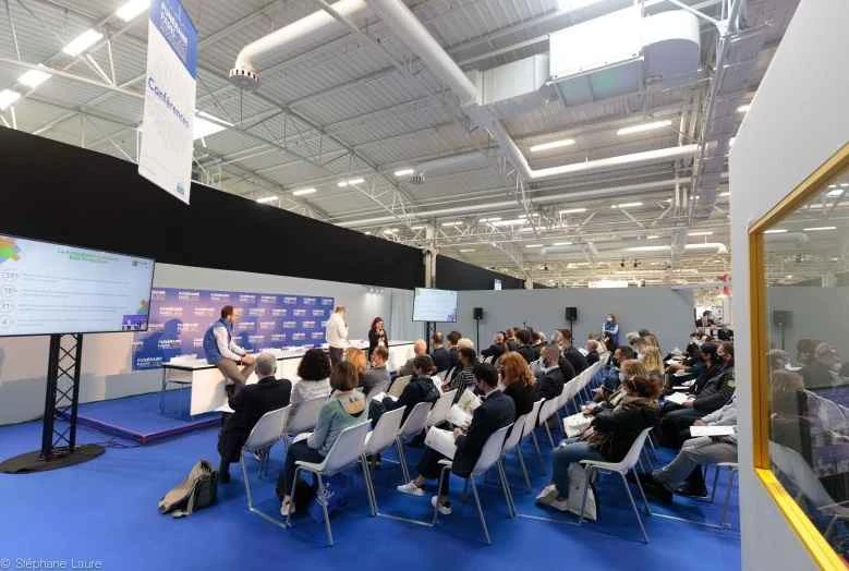 Thiết kế và ứng dụng gian hàng cho triển lãm tang lễ Pháp năm 2026 (SALON PROFESSIONNEL FUNERAIRE GRAND SUD)